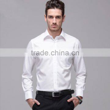 Custom Slim fit cut cotton dress shirts business shirts cotton mens white shirts