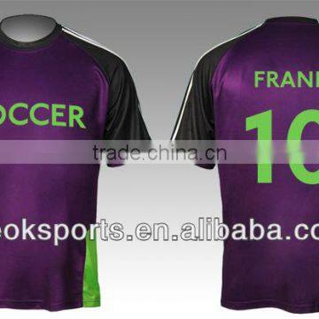 Various Design Sublimation Printing Football Shirt Maker Soccer Jersey photo-2