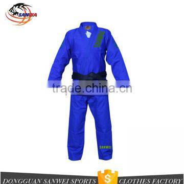 Jiu Jitsu Patches gi for Adult White/blue/black Color Kimono Bjj gi photo-4