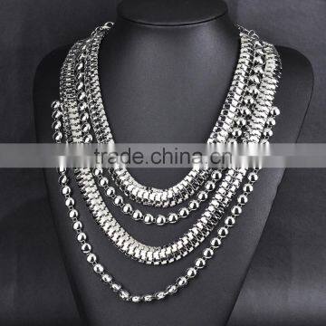 Vintage Multilayer Chain Necklace Jewelry,ethnic Desgin for Unisex Costume Accessories photo-3