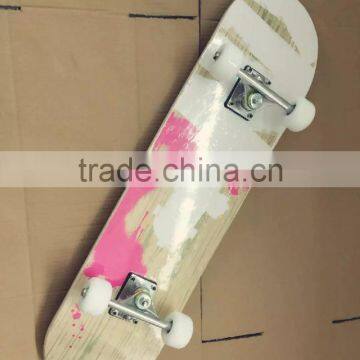 HSJ243 One Piece on Sale Double Plate Skateboard Four Wheels Evolve Skateboard photo-5