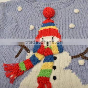New Design Baby Clothes Factory Hand Knit Baby Sweater photo-3