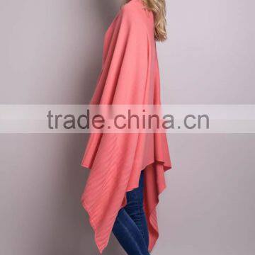 Most Popular Winter Ladies Kashmir Wool Cape Shawl photo-3