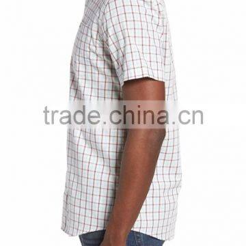 Cotton-blend Plaid New Style Fashion Men's Casual Shirt in Stock Lot photo-3