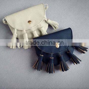 S16241A Hot Selling Kids PU Fringe Crossbody Small Bags Girls Cute Messenger Bags photo-6