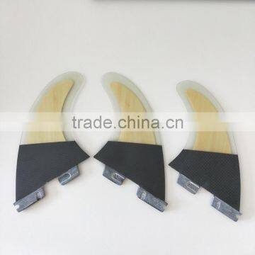 Water Sport Surfing Quillas FCS2 Fins Carbon Bamboo FCS II G5 Fins photo-2