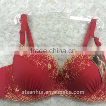 2016 fashion push up bra sexy lingerie new design ladies underwear comfortable cotton hot bra