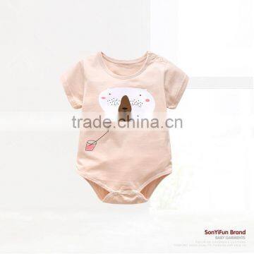 Wholesale Summer Girls Baby Rompers Cotton Clothing photo-3