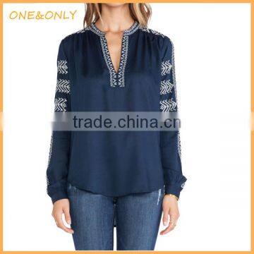 Embroidery Pattern Latest Ladies Kurta Design