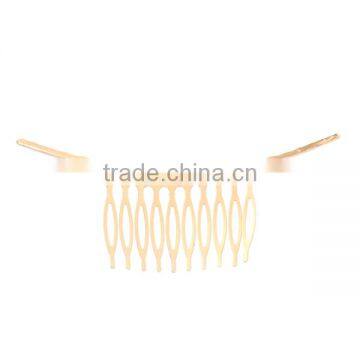 Hair Clips Findings Comb Gold Plated photo-2