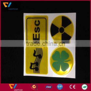 2017 Double Layer Colorful Printing Custom Opaque Adhesive Pvc Sticker photo-2