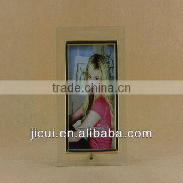 Personality Glass Photo Frame For Wedding Souvenir