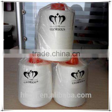 Hot Sale Raw White 20 Degree 40s/2 Pva Water Soluble Sewing Thread for Basting