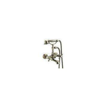 Bronze Two hole wall mounted brass Bathroom bathtub faucets HN-3B01