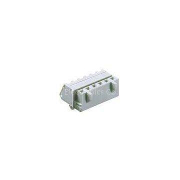 250V 16A Angled Female MCS Connector With Snap-in Mounting Feet