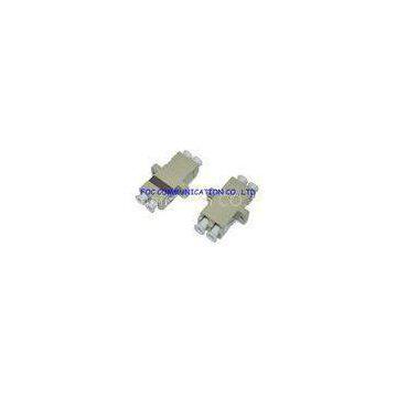 Fiber Optic Adapter LC Duplex Zirconia Ceramic Sleeve High Stability For FTTX