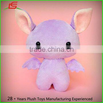 Kawaii Cute stuffed Purple plushie softie plush bat