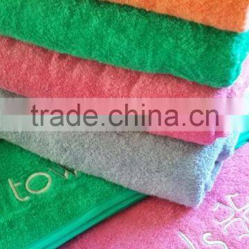 Organic bamboo yoga mat towel