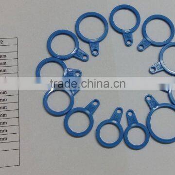 14mm-25mm Plastic Arabic Millimeters Ring Sizers Measuring Tools Arab Number Sizes Ring Gauges Actual Ring Diameter Reader photo-2