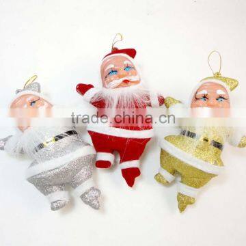 7" Christmas Father/Santa Claus Christmas Ornaments,2015 Hanging Christmas Decoration