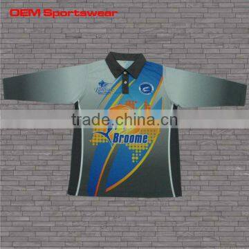 OEM sublimation fishing shirt tournament fishing jerseys