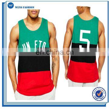 Custom Men's Colors of the Season Tank Top Cotton Cool Ringer Vest