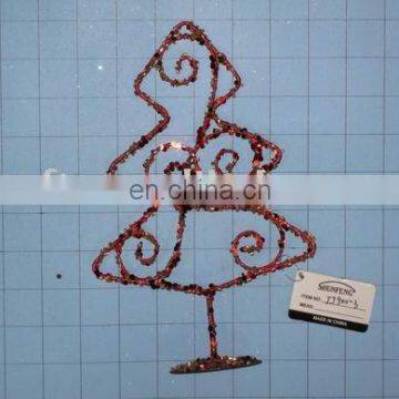 christmas metal tree /iron sheet xmas tree