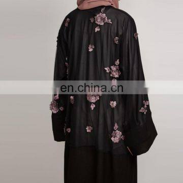 OEM Service Hot And New Style Rosella Jacket Open Dubai Abaya photo-5