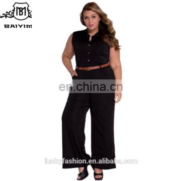 2016 BAIYIMO Womens Sexy Cocktail Party Jumpsuit Plus Size Wholesale