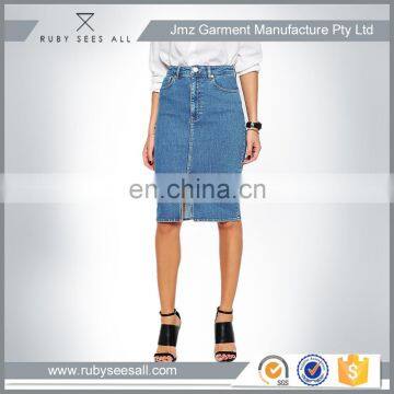 Guangdong China Apparel New Fashion Tight Denim Skirts