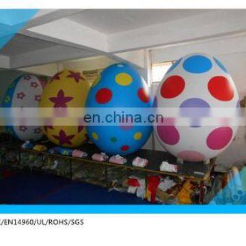 colorful painted eggshell helium balloon inflatable giant easter egg