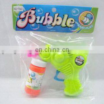 Cartoon plastic kids bubble shooter gun toy