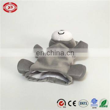 Grey Soft Head Stuffed Cotton CE Pass Plush Toy for Baby Hand Puppet photo-2