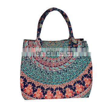 Women Handbag Shoulder Tote Purse Lady Cotton Mandala Crossbody Messenger Bag