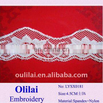 4.5cm Elastic lace trim