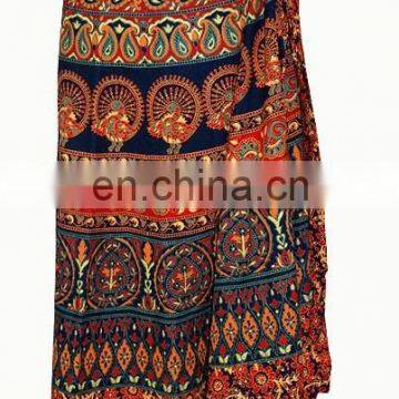 beautiful unique single layer reversible wrap skirt - Alibaba