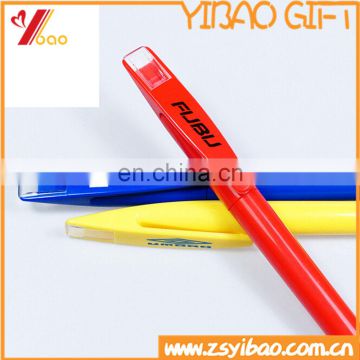 Promotional plastic ball pen with full color printing logo