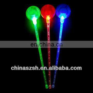 LED flashing party swizzle stick with beautiful shape