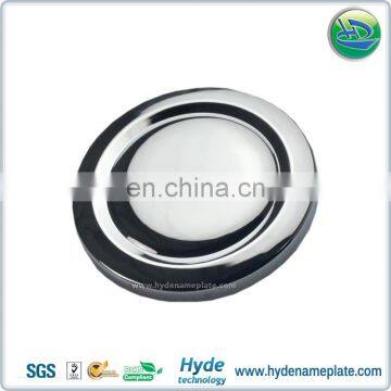 ABS Chromed Round Car Nameplate Badges Emblems, Custom Plastic Car Auto Logo Sticker photo-6