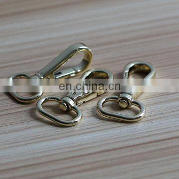 modern metal snap hook custom lock spring clip for shool bags