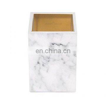 wholesales marble acrylic magnetic stationery sets with pencil case