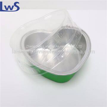 Heart Shaped Foil Heart Pan With Plastic Lid photo-4