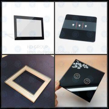 Glass Panel EU UK Standard Electric Power Light Wall Touch Switch Machine