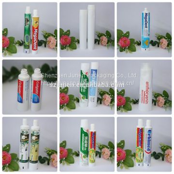 Aluminum Plastic Empty Toothpaste Packaging Tube