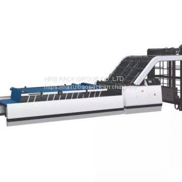 HRB-PACK 1300A Laminating box making machine for corrugated cardboard