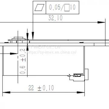 MX-SU-009T2 Mechanical Infrared Thermal Imaging Shutter, Flag Type Freeshipping , No MOQ limited