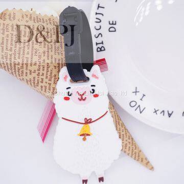 Goat Shaped Soft PVC LuggageTag Bag Tag Children's Schoolbag Pendant photo-4