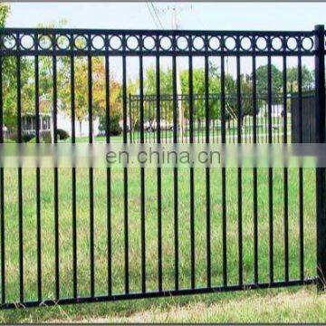 Antique Corten Steel or Aluminum Grill Metal Garden Fence