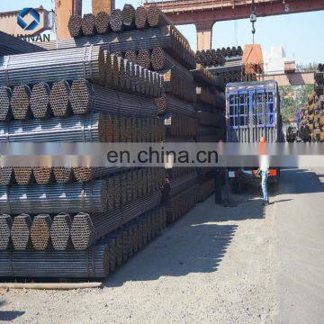 Building Material ERW Q235 Q345B Black Round Steel Welded Pipes