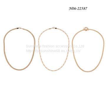Chain N06-22587  charm necklaces   china fashion statement necklace